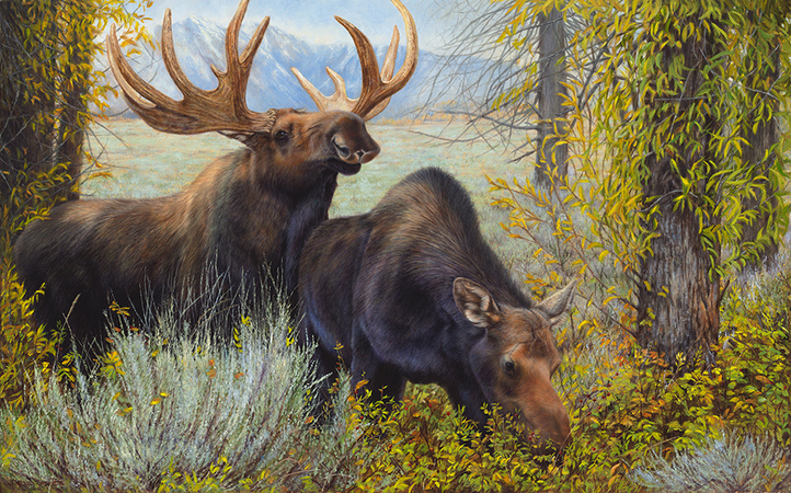  "The  Suitor" - 30"x 48" Oil on Belgian Linen Original Available, Prints Available