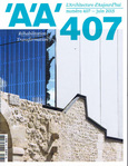 AA, Architecture d'Aujourd'hui n°407,juillet 2015